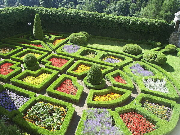 sculptured garden