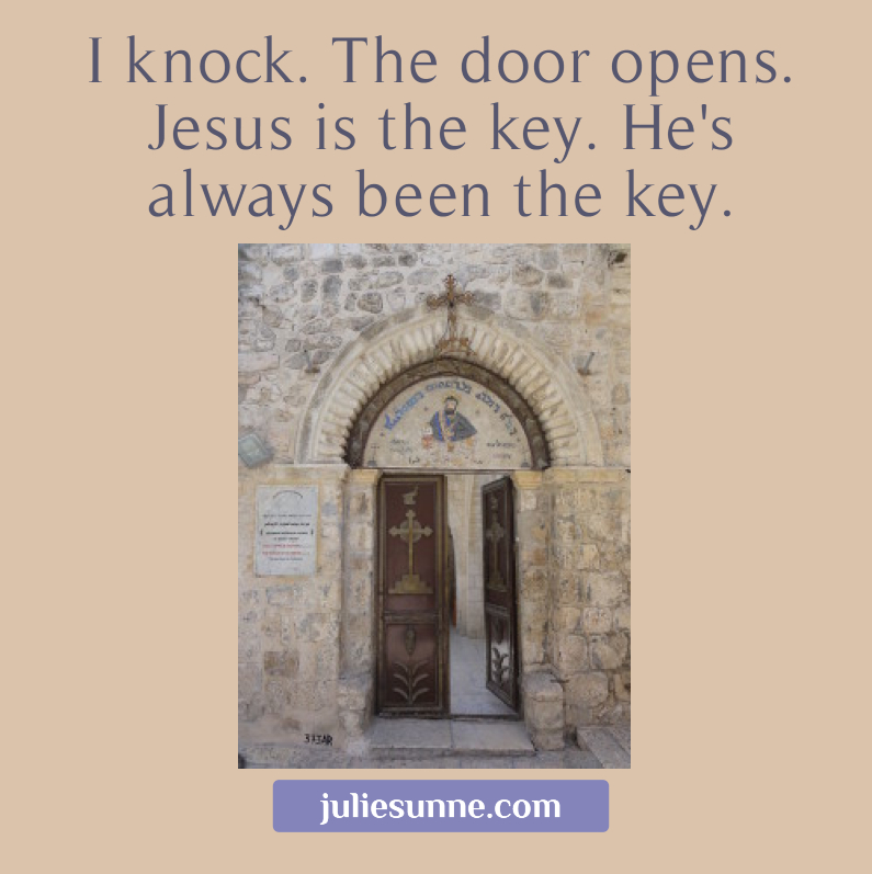 jesus is the key
