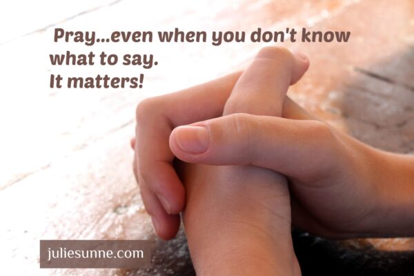 pray - it matters
