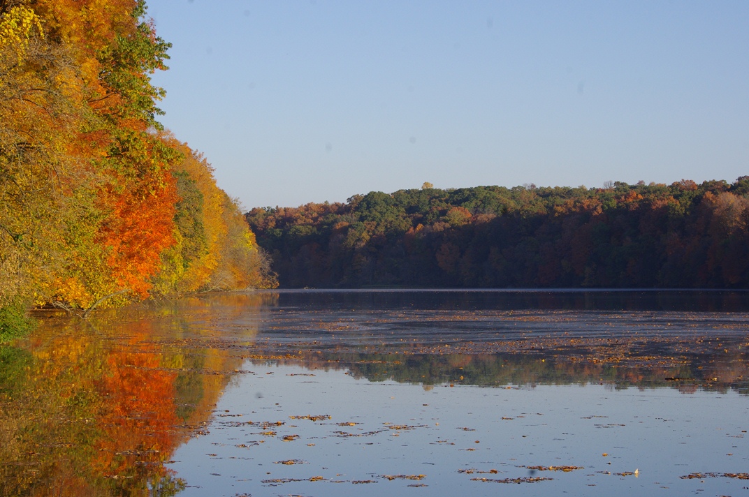 colorchange over lake