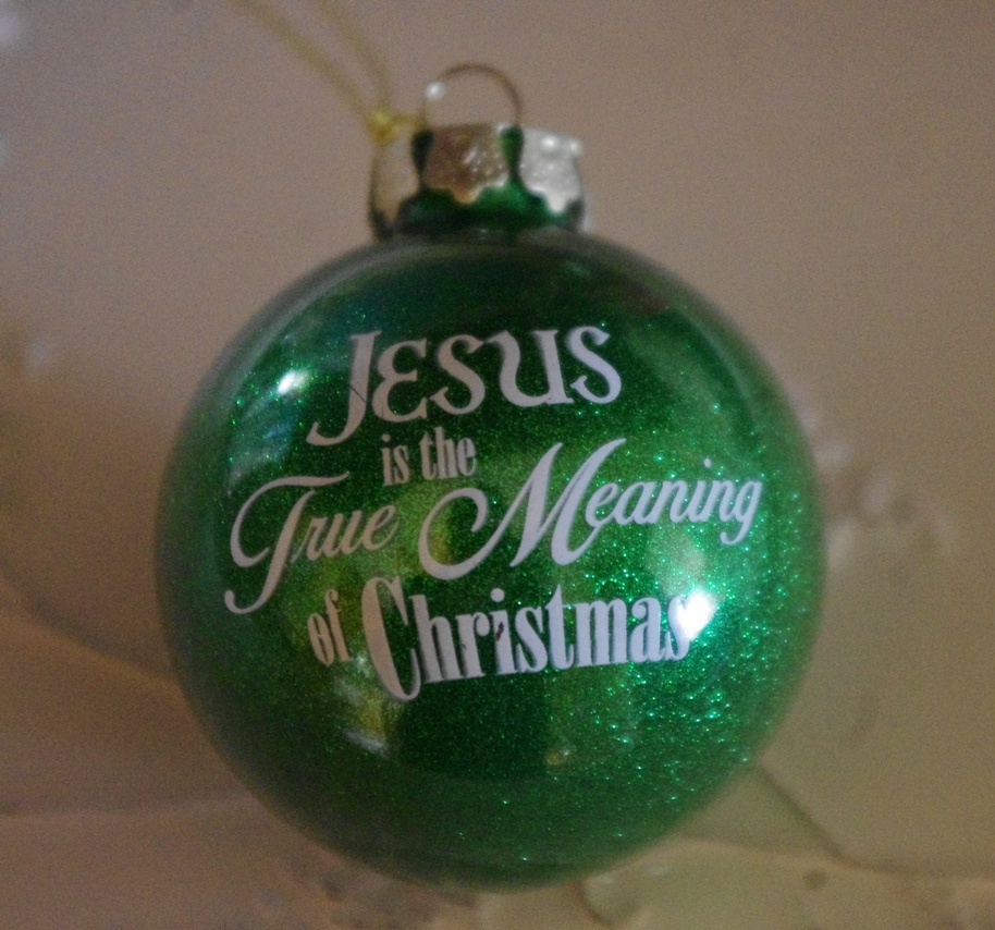 Jesus ornament