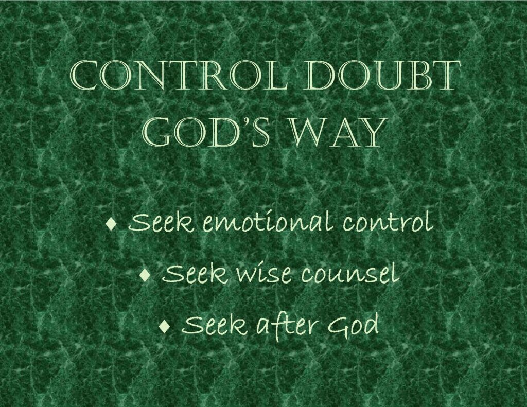 Control Doubt