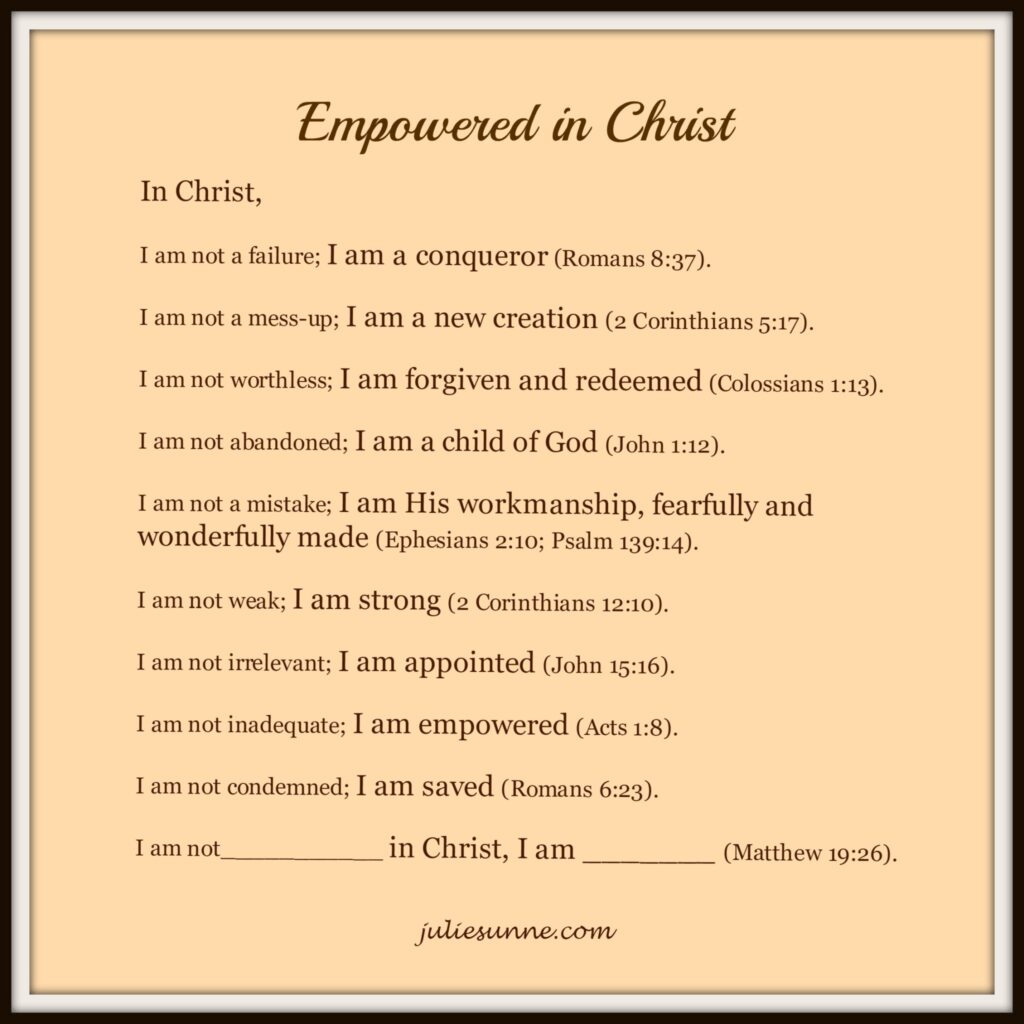 Empowered in Christ