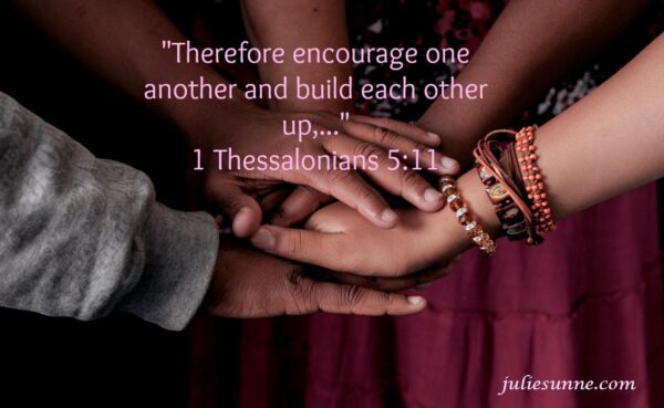 encourage one another