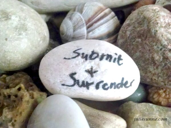 submit and surrender