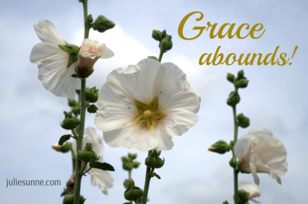 grace abounds in times of trouble too