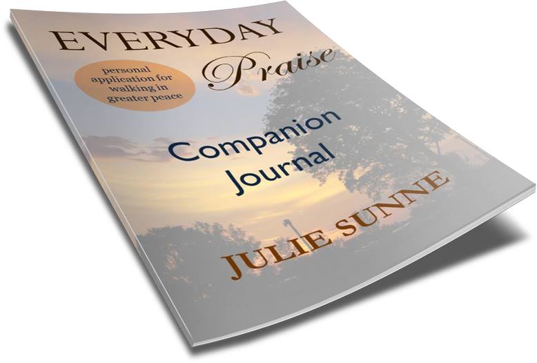 Everyday Praise companion journal by julie sunne