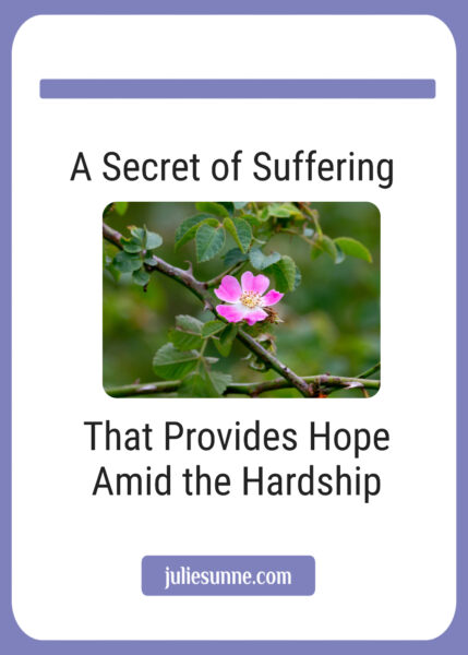 secret of suffering hope