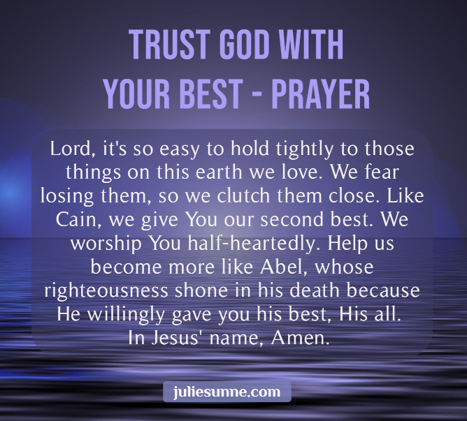 Trust God with best spotlight on faith prayer