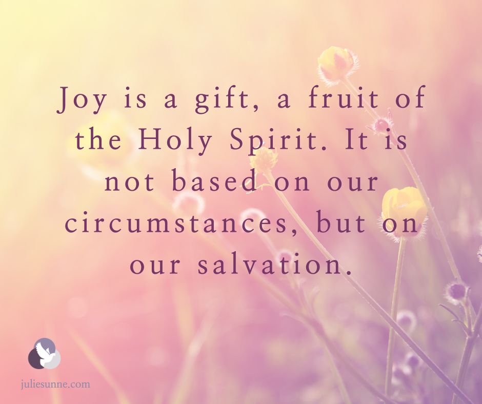 joy is a gift